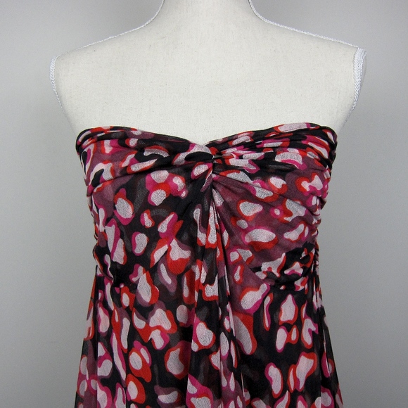 DVF strapless flowy silk top - Picture 4 of 8